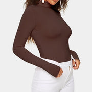 Classic turtleneck long-sleeve top - MRSLM