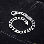 s925 silver retro punk bracelet - MRSLM