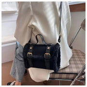 winter plush crossbody bag, view 5 - MRSLM