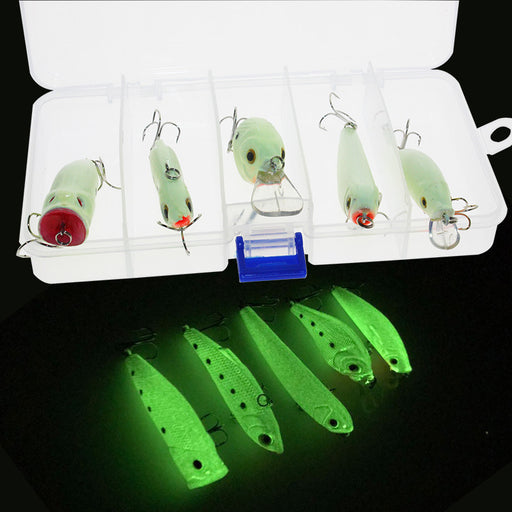3D luminous hard fishing bait set - MRSLM