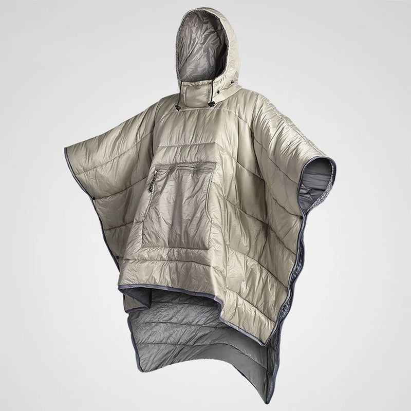 cloak-style sleeping bag, view 4 - MRSLM