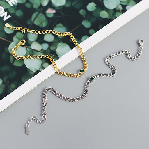 heavy metal tank chain bracelet - MRSLM