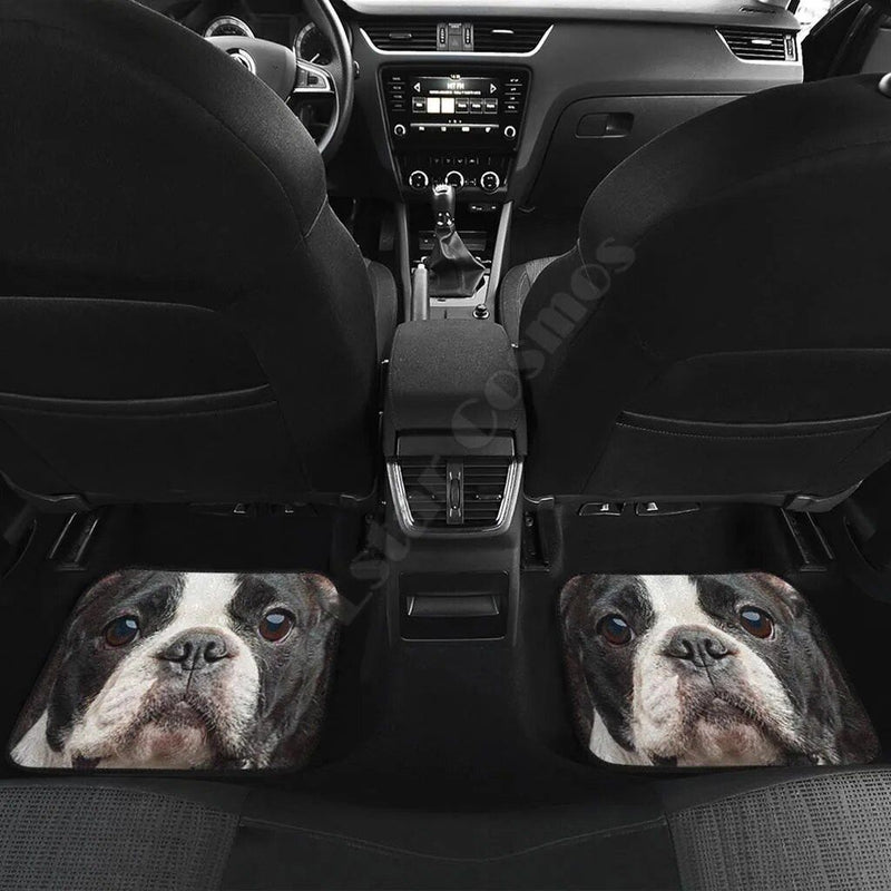 Boston Terrier 3D car floor mats, view 10 - MRSLM