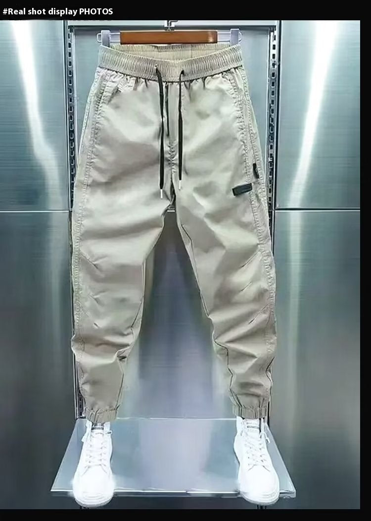 Summer thin slim fit casual pants, view 9 - MRSLM