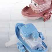 wind up cartoon ship bath toy, view 6 - MRSLM