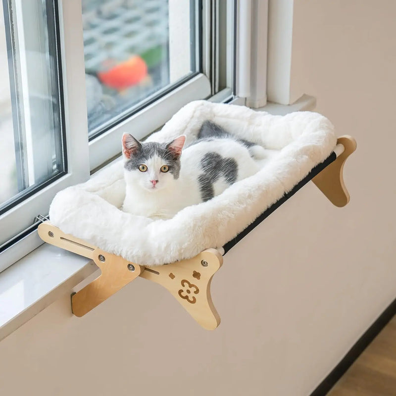Wooden cat window hammock - MRSLM