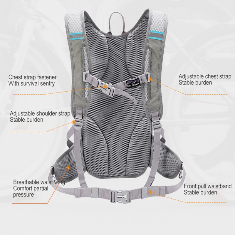 mountaineering backpack, view 5 - MRSLM