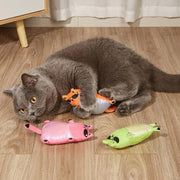 plush sunglasses cat toy, view 5 - MRSLM