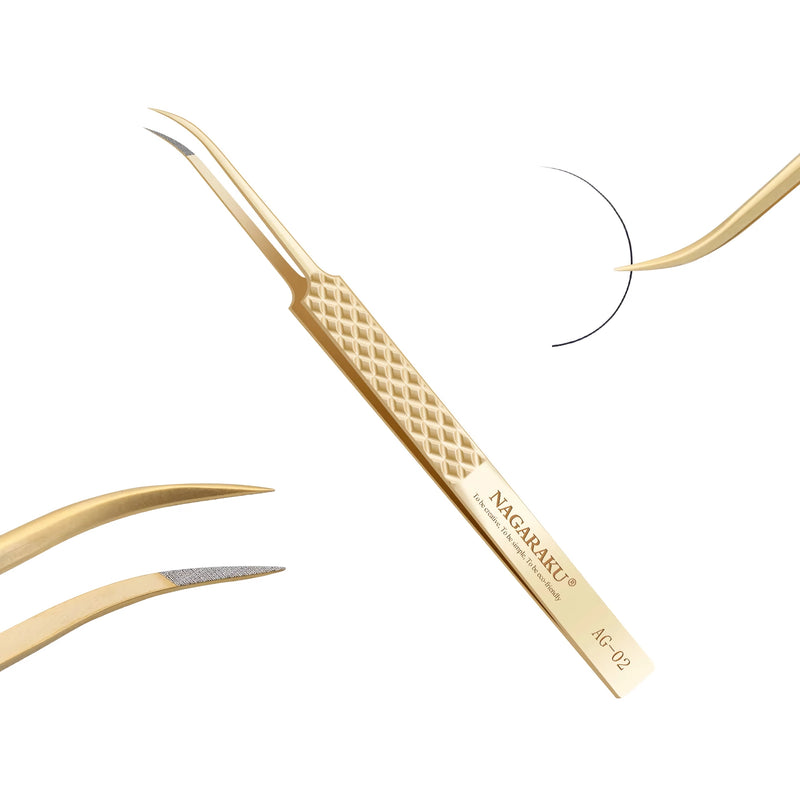 eyelash extension tweezers, view 5 - MRSLM