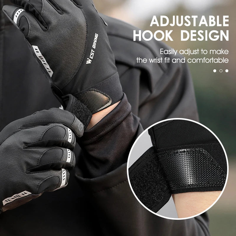 full finger cycling gloves, view 6 - MRSLM