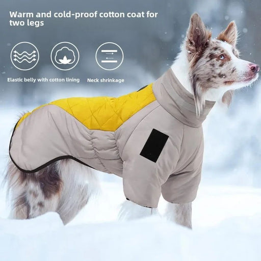Waterproof reflective winter dog jacket - MRSLM