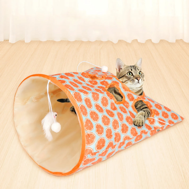 teasing cat sticks and tunnel, view 6 - MRSLM