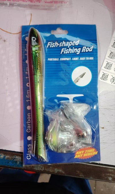portable telescopic fishing rod set, view 5 - MRSLM