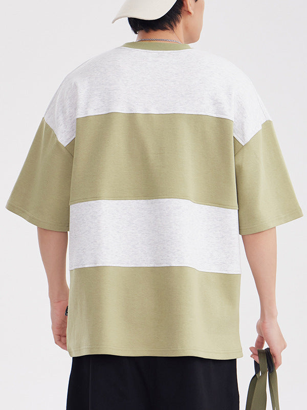 men's retro striped top, view 4 - MRSLM