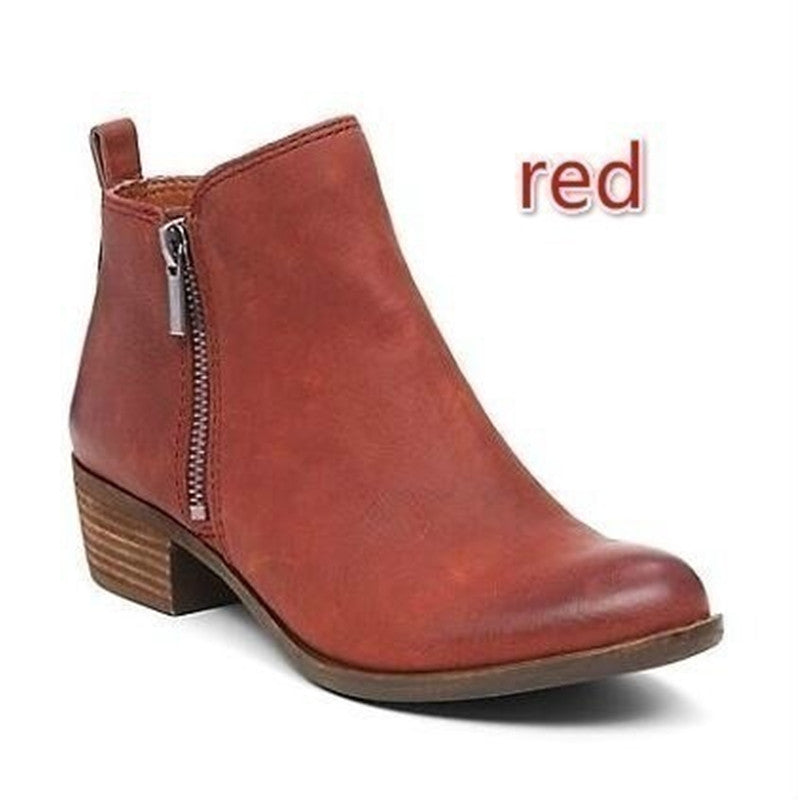 Chunky heel plus-size shoes, view 3 - MRSLM