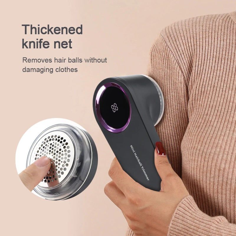 usb rechargeable electric lint remover, view 4 - MRSLM