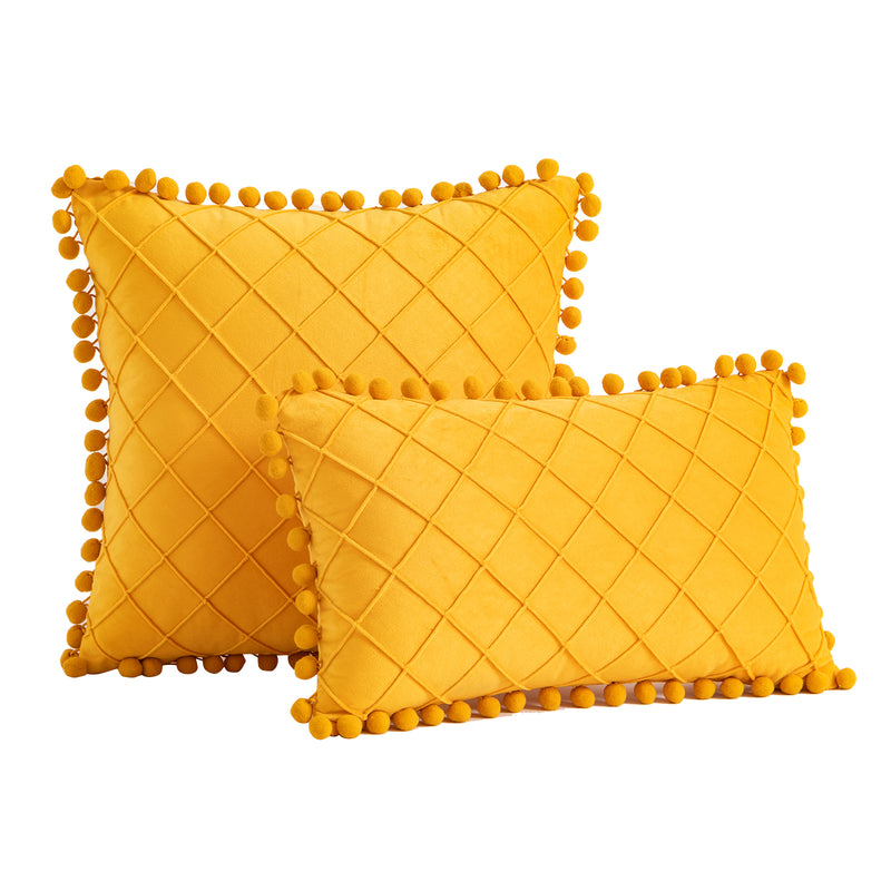velvet plaid throw pillow covers, view 15 - MRSLM