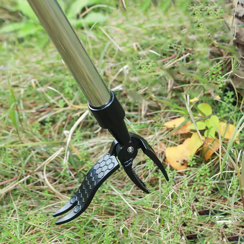 Stand-up weed puller with aluminum claw, view 3 - MRSLM