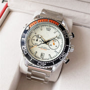 men's two-eye calendar quartz watch, view 3 - MRSLM