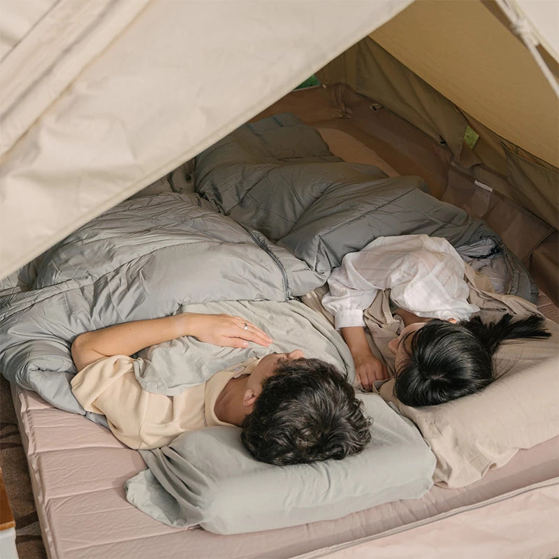 cotton sleeping bag liner, view 8 - MRSLM
