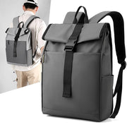 casual nylon computer backpack, view 4 - MRSLM