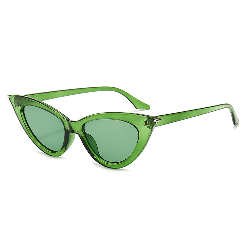 retro cat eye sunglasses, view 3 - MRSLM