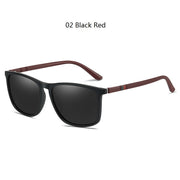 square vintage polarized sunglasses, view 4 - MRSLM