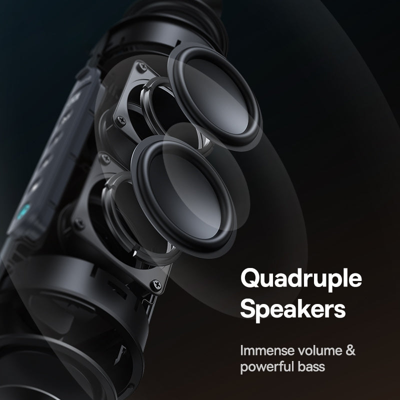 portable wireless bluetooth speaker with tws, view 5 - MRSLM