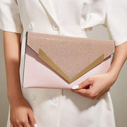 Shimmering sequin evening clutch, view 2 - MRSLM