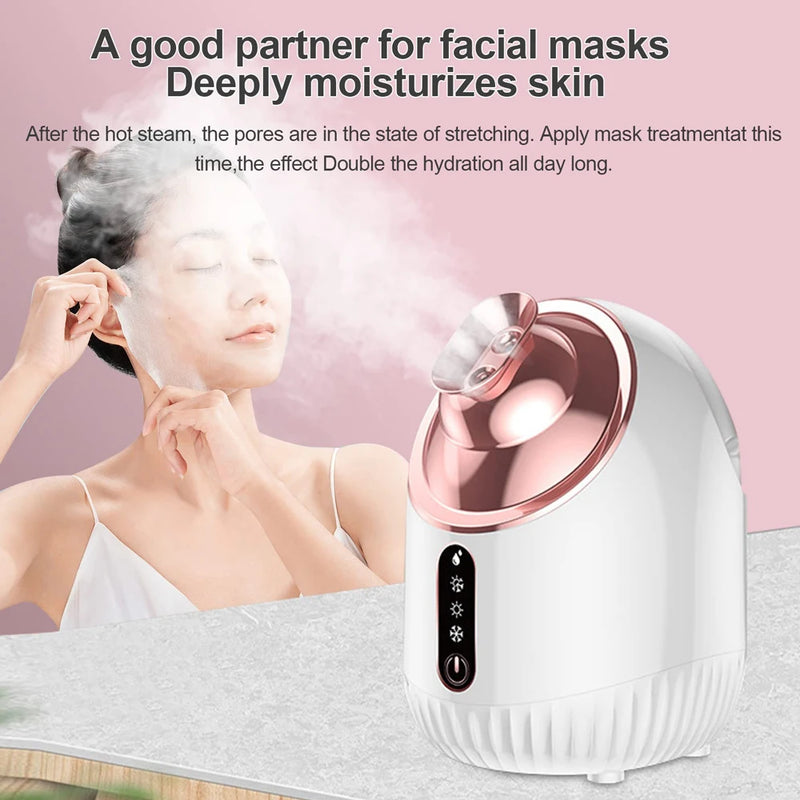 nano mist face steamer, view 6 - MRSLM
