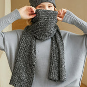 women's knit winter scarf, view 4 - MRSLM