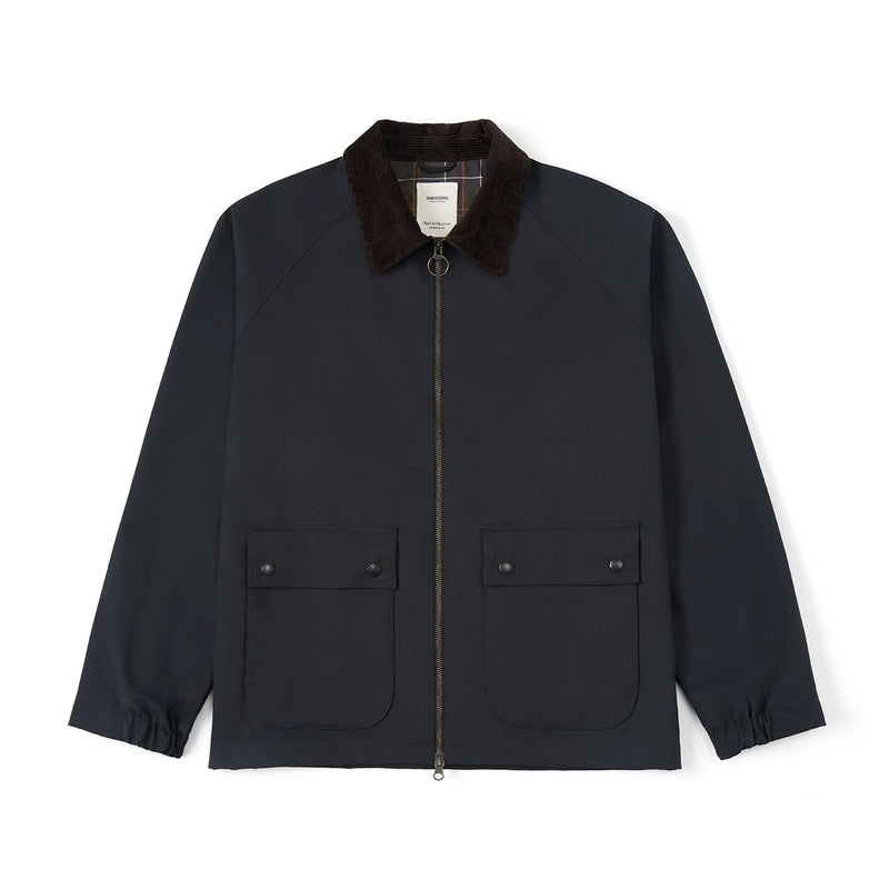 men's oversized cotton cargo jacket, view 10 - MRSLM