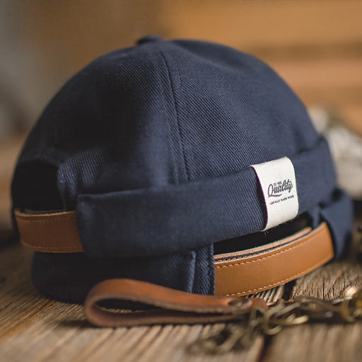 adjustable denim beanie skull cap - MRSLM