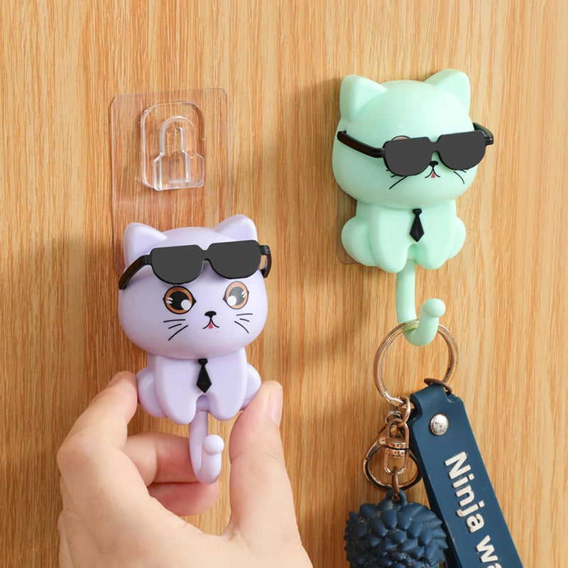 cartoon cat coat hook, view 6 - MRSLM