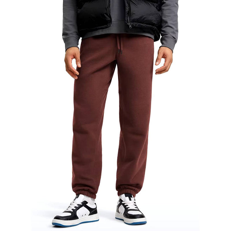 men's cotton fleece sweatpants, view 3 - MRSLM