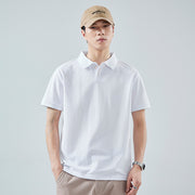 men's loose lapel polo shirt, view 8 - MRSLM