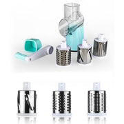 vegetable slicer shredder with 3 stainless steel blades, view 6 - MRSLM