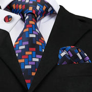 Handmade silk necktie set, view 2 - MRSLM