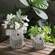 retro koala cement vase, view 3 - MRSLM