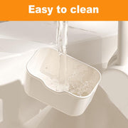 divided serving tray with lid and handle, view 5 - MRSLM