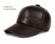 men's sheepskin leather hat, view 7 - MRSLM