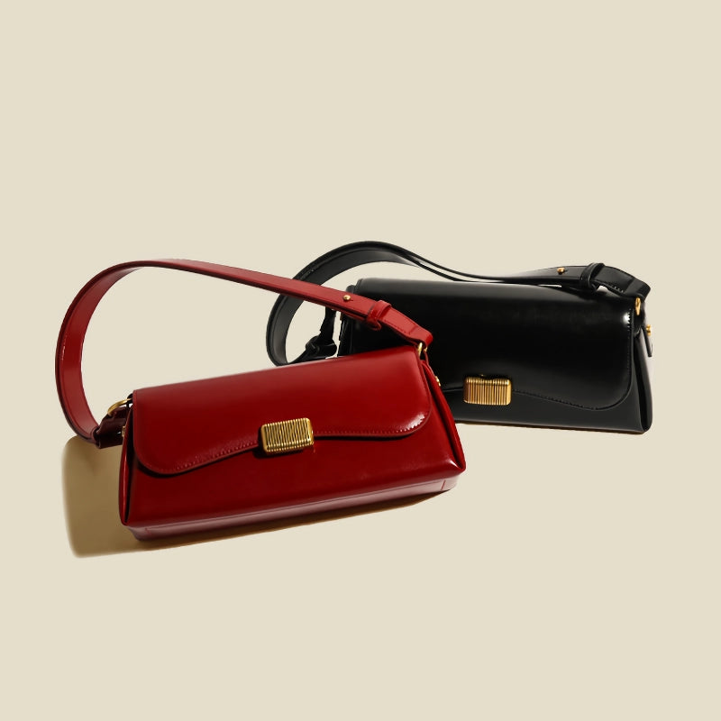 vintage leather shoulder bag - MRSLM