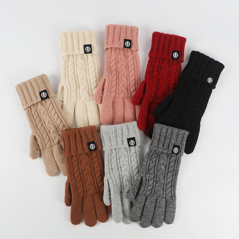 Touchscreen knit winter gloves - MRSLM