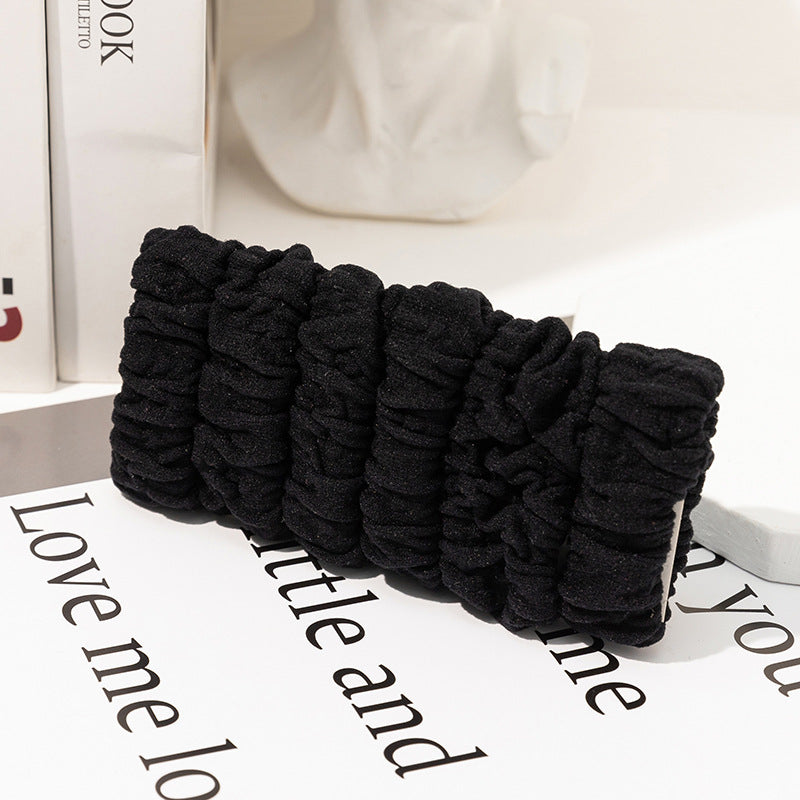 6 pcs high elastic hair bands, view 3 - MRSLM