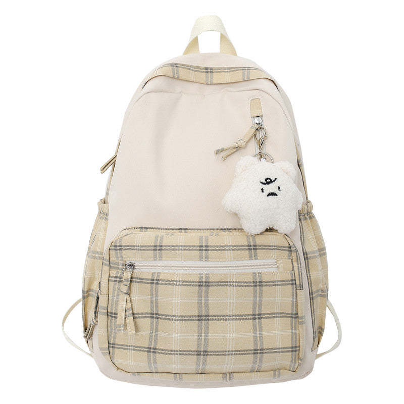 Women's casual school backpack, view 4 - MRSLM