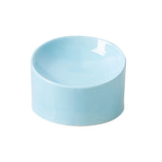 ceramic pet bowl with stand, view 4 - MRSLM