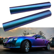 Blue to purple chameleon pearl vinyl wrap - MRSLM