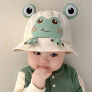 frog baby bucket hat, view 9 - MRSLM