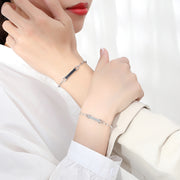 925 silver couple bracelets, view 4 - MRSLM