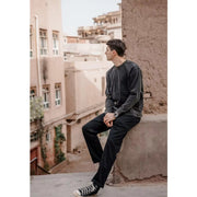 loose straight cargo pants for men, view 8 - MRSLM